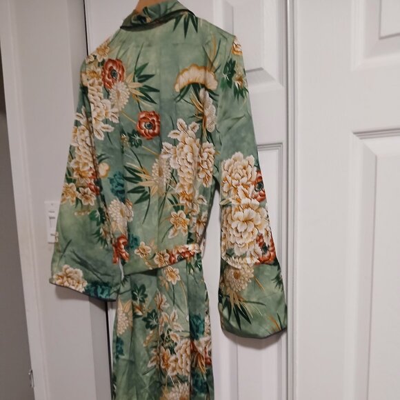 🌸 Zara Floral Kimono Robe 👘 🌸 - Picture 7 of 13